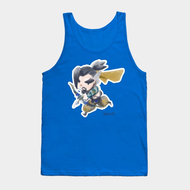 Chibi Hanzo Tank Top by August